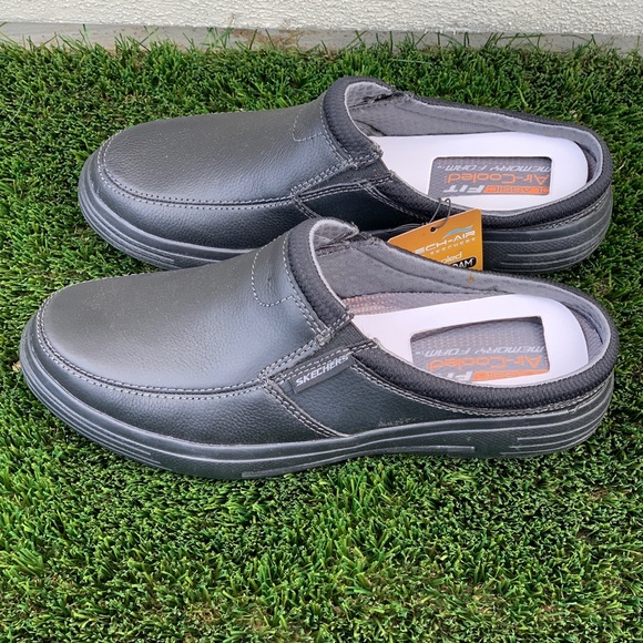 Men’s Skechers Porter Venom Leather Slip On Loafer - Picture 3 of 6